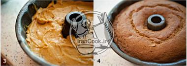 طرز تهیه کیک کدو حلوایی پاییزی