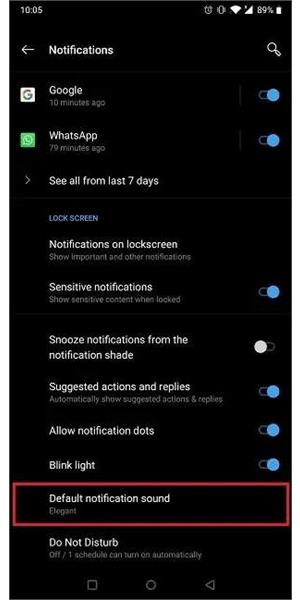 صدای نوتیفیکیشن اپ‌های مختلف