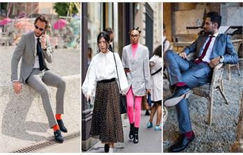 جوراب‌های رنگی؛ برند محبوب سال ۲۰۲۰